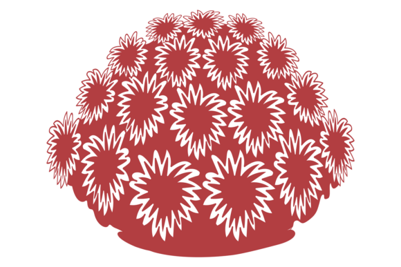 Blooming Coral Icon: Graphics and Illustrations