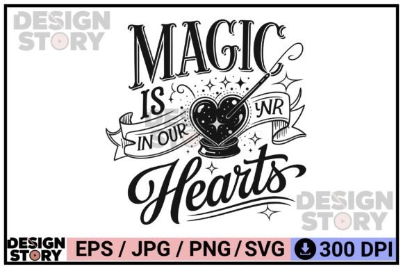 Magic in Our Hearts: Script Graphics & Illustrations