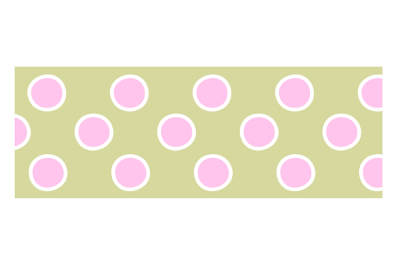 Masking Tape Color Circle Graphics & Illustrations