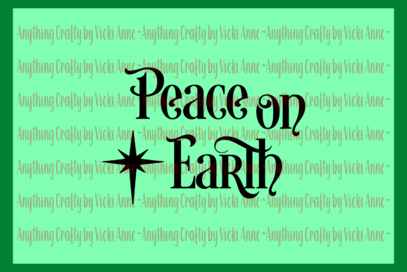Peace on Earth SVG PNG: Graphics & Illustrations