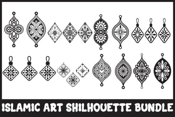Ramadan Eid Islamic Ornament Bundle Graphics