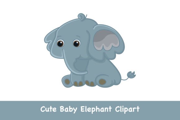 Review: Cute Baby Elephant Clipart for Embroidery