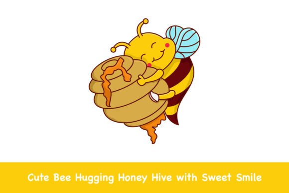 Review: Cute Bee Hugging Honey Hive for Embroidery