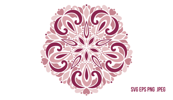 Review: Floral Swirl Art Nouveau in Pink Tones