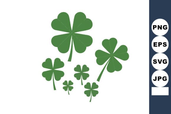 Review: Green Clover Leaves Vector Set for Embroidery