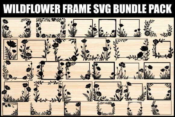 Review: Wildflower Frame SVG Bundle Set for Embroidery